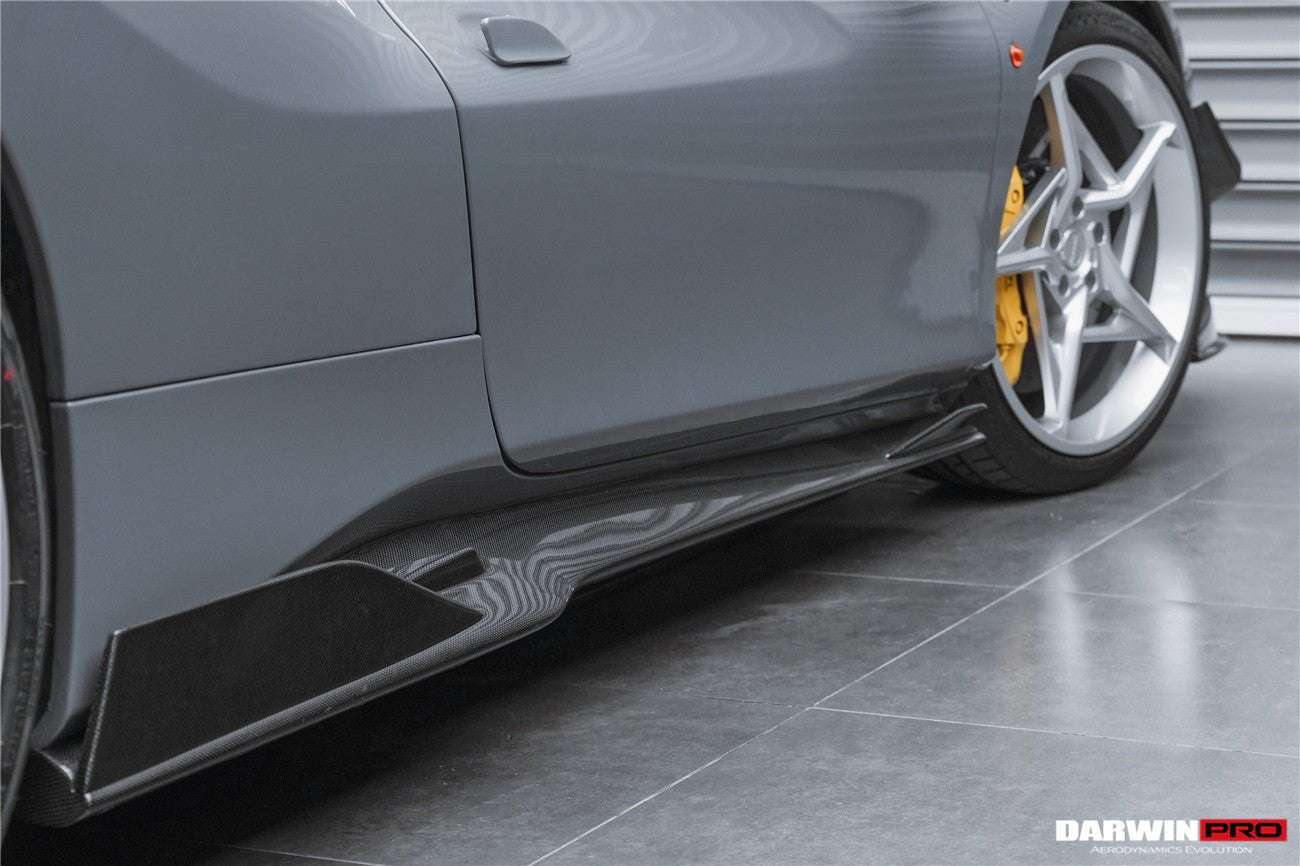 2015 - 2020 Ferrari 488 GTB/Spyder iMP-Performance Carbon Fiber Side Skirts Under Board